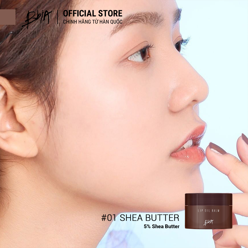 Sáp dưỡng môi Bbia Lip Oil Balm – #01 Shea Butter