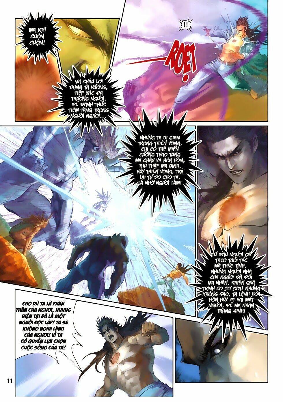 thần binh tiền truyện 4 - huyền thiên tà đế chapter 10 11