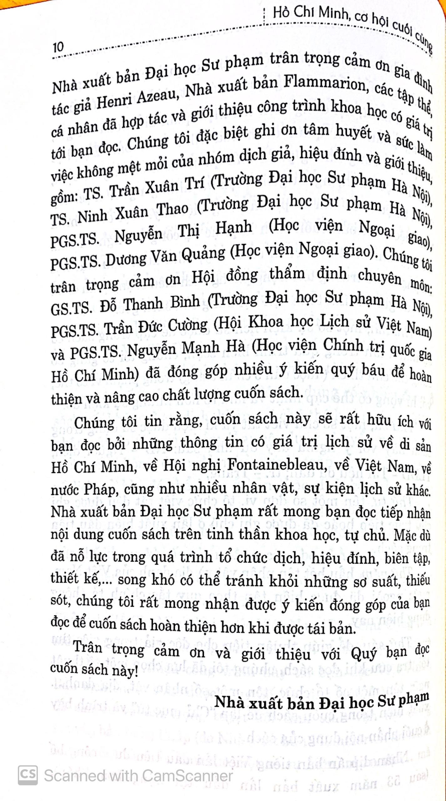 Hồ Chí Minh Cơ Hội Cuối Cùng (Bìa mềm)