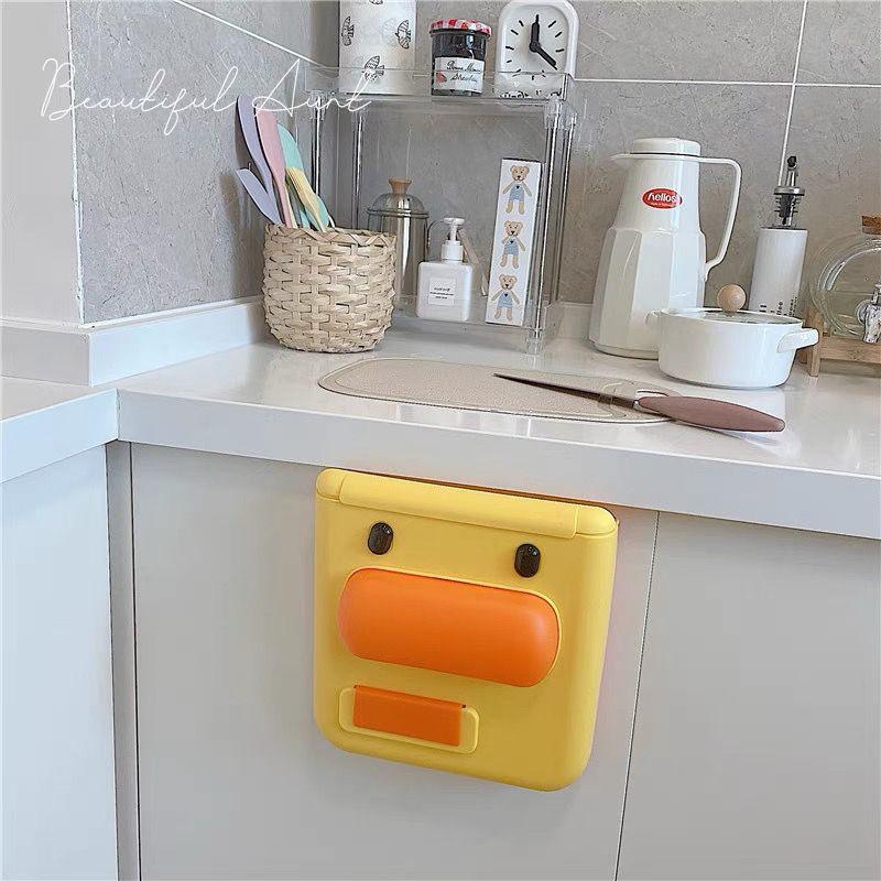 Thùng Rác Đa Năng Có Thể Gấp Gọn Tiện Dụng Cho Nhà Bếp / Xe Hơi