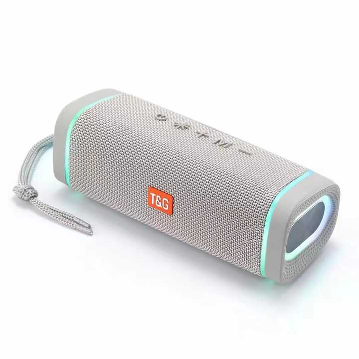 Loa Bluetooth Mẫu mới nhất Ngoài Trời Dây Đeo Bằng Chất Liệu Vải 2 Inch 10 Watt TG-375 Loa USB/TF/FM/AUX Không Dây Di Động -hàng chính hãng