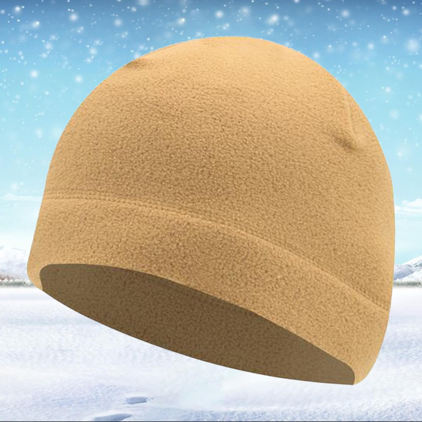2pcs Thickened Men Winter Beanie Caps Skull Hats for Riding Cycling Biking