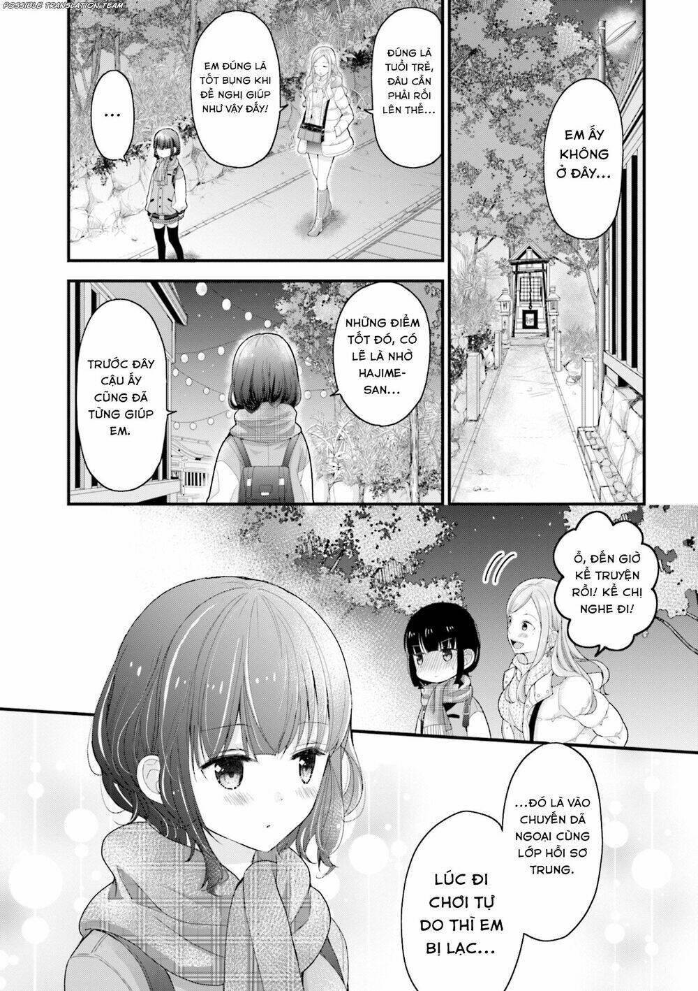 senpai kiêm bạn gái nhỏ nhắn của tôi rất dễ thương chapter 9 10