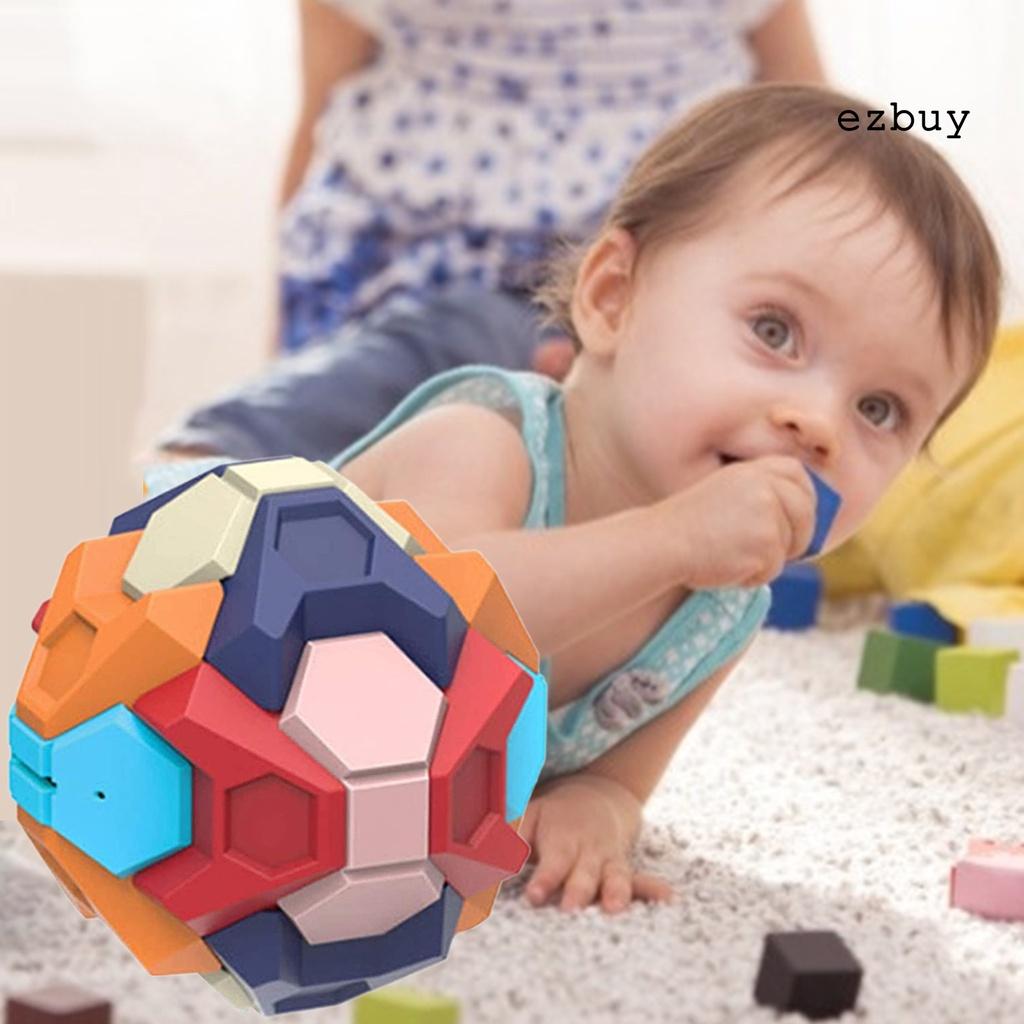 EY-Assembled Piggy Bank 3D Puzzle Ball Intelligence Building Blocks Educational Toy