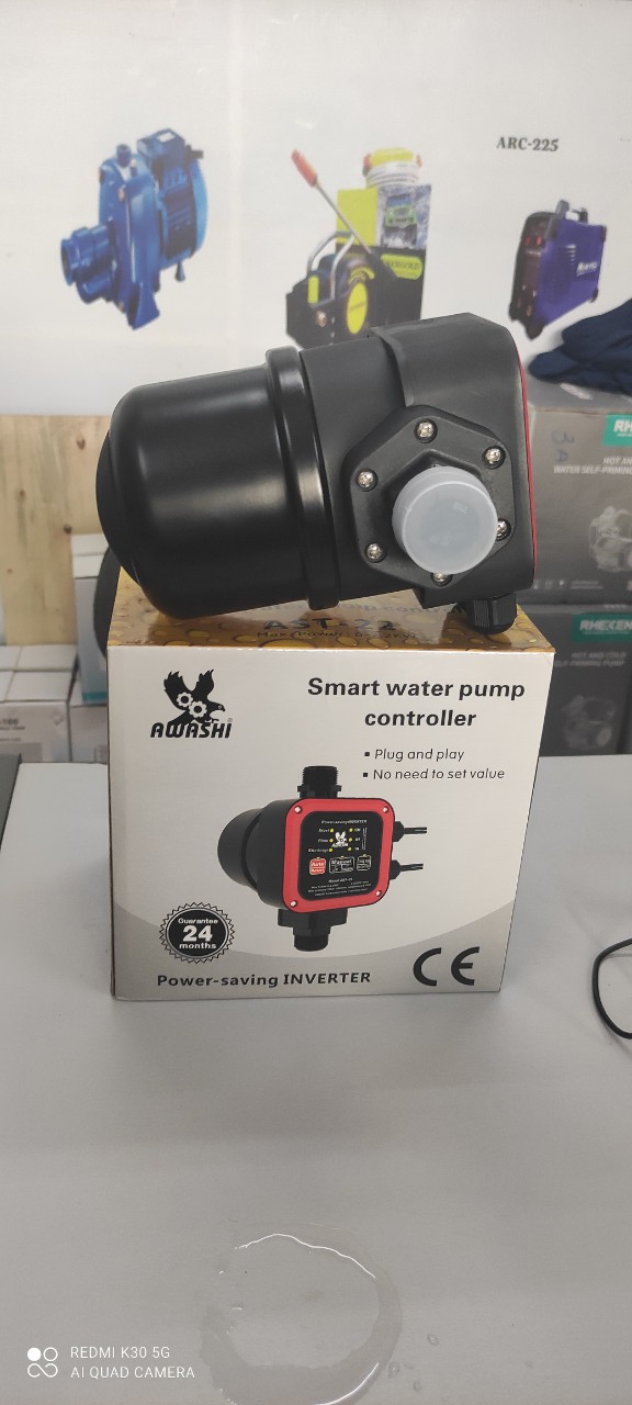 Rơ Le Điện tử Tự Động Tăng áp cho máy bơm nước hàng chính hãng AWASHI AST - 22