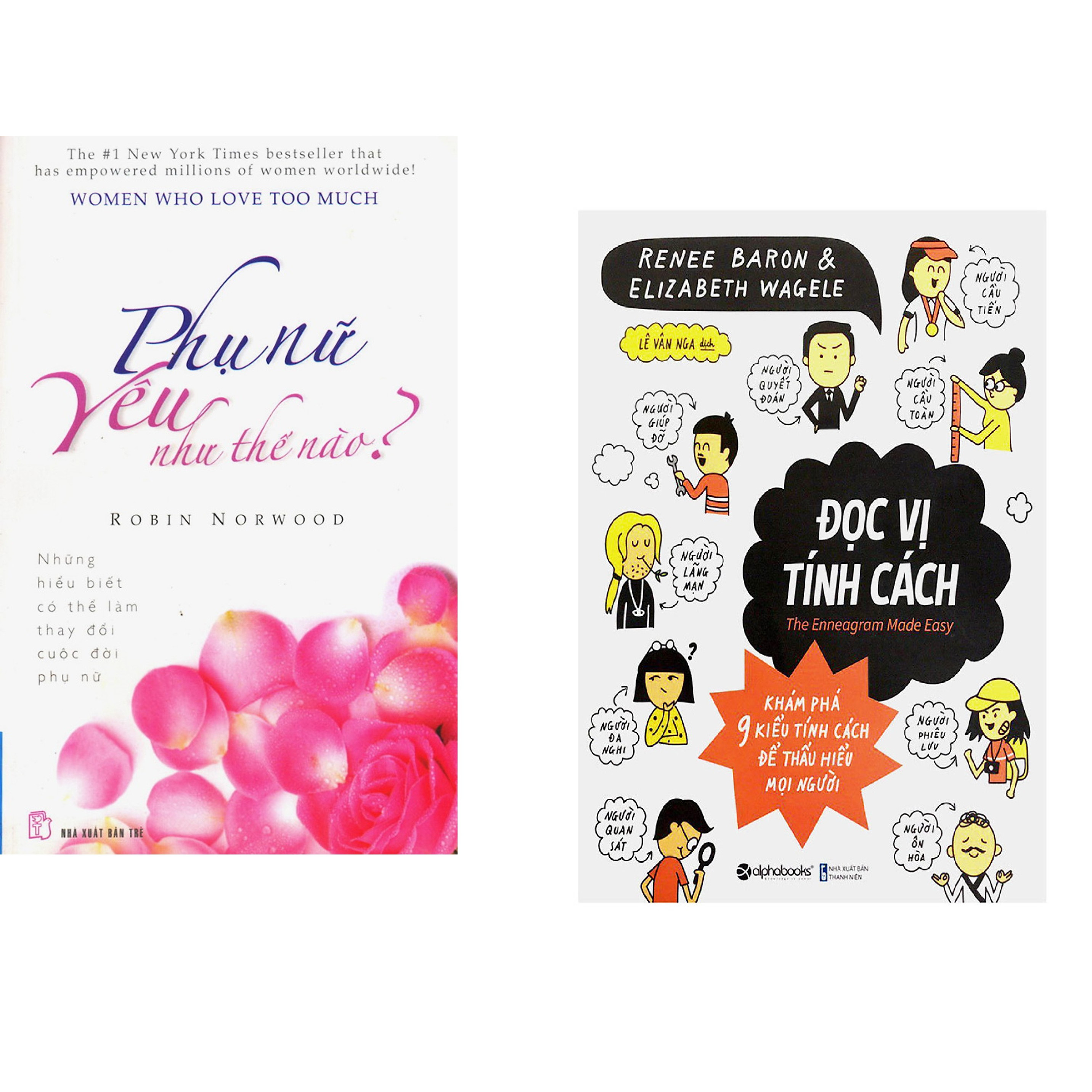 Combo 2 cuốn sách: Phụ Nữ Yêu Như Thế Nào? + Đọc vị tính cách – Khám phá 9 kiểu tính cách để thấu hiểu mọi người