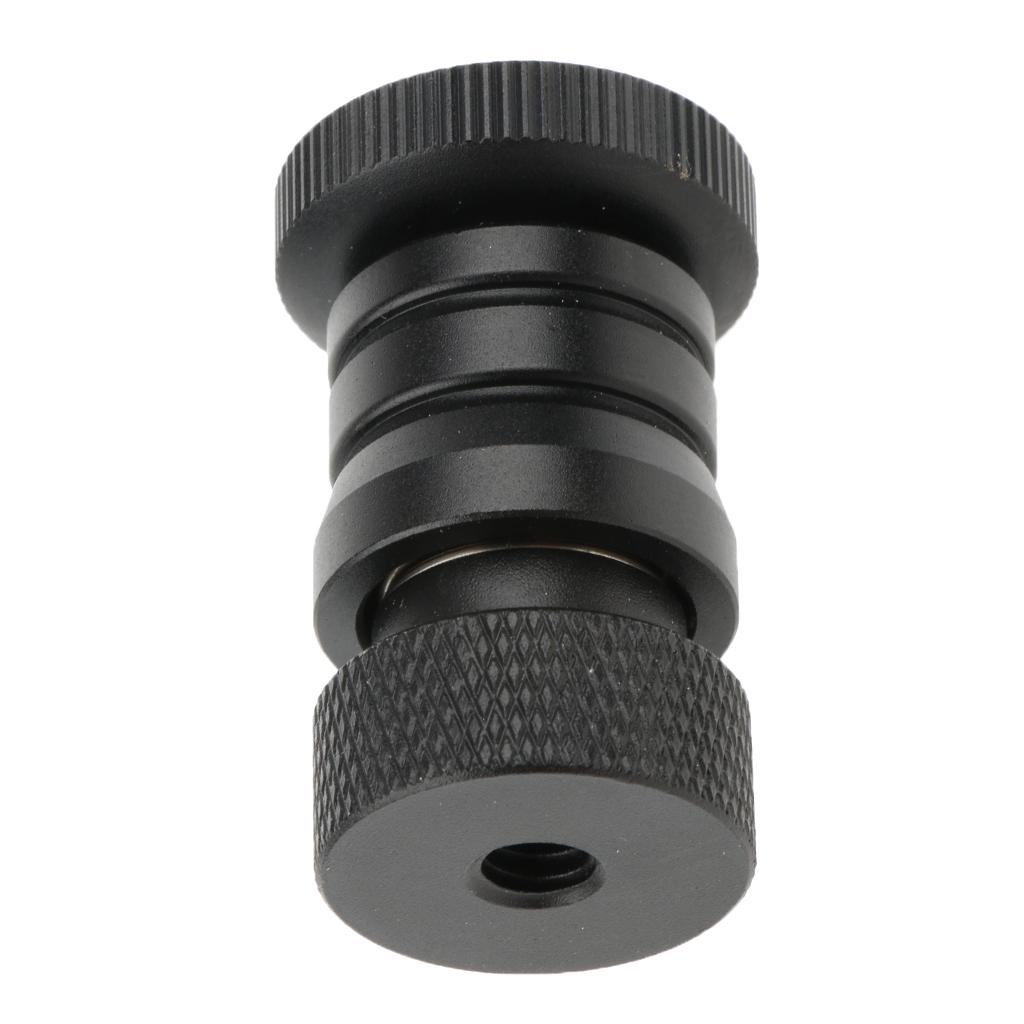 For Arca Swiss Tripod Ball Head Camera Hot Shoe Mount Quick Release Plate 1/4" Screw Hole