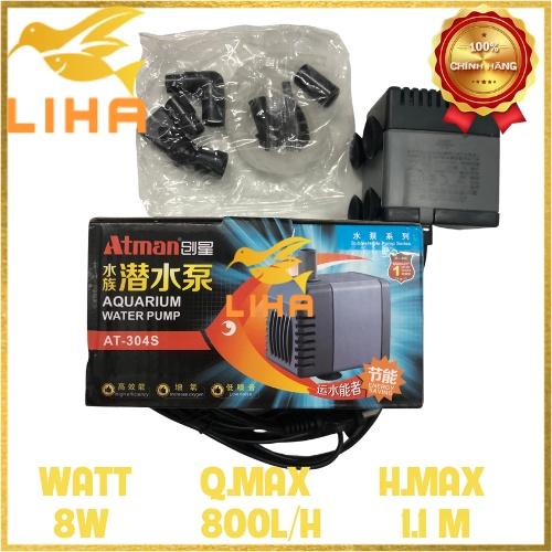 Máy Bơm Nước Bể Cá Atman AT-304S - Lọc Nước Cho Hồ Cá Cảnh