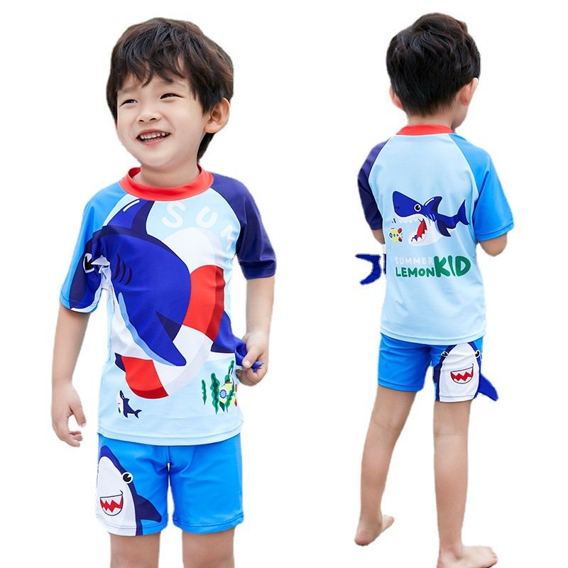 Bộ đồ bơi trẻ em dokki kids dành cho bé trai từ 3 tuổi trở lên