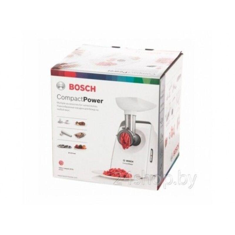 [Nhập CECAMP110KD1 giảm 110K] Máy Xay Thực Phẩm Đa Năng BOSCH MFW3520W, Máy Xay Thịt, Máy Làm Xúc Xích, Máy Làm Chả Giò, 500w, 2.3L, Made in Poland, Hàng Nhập Khẩu