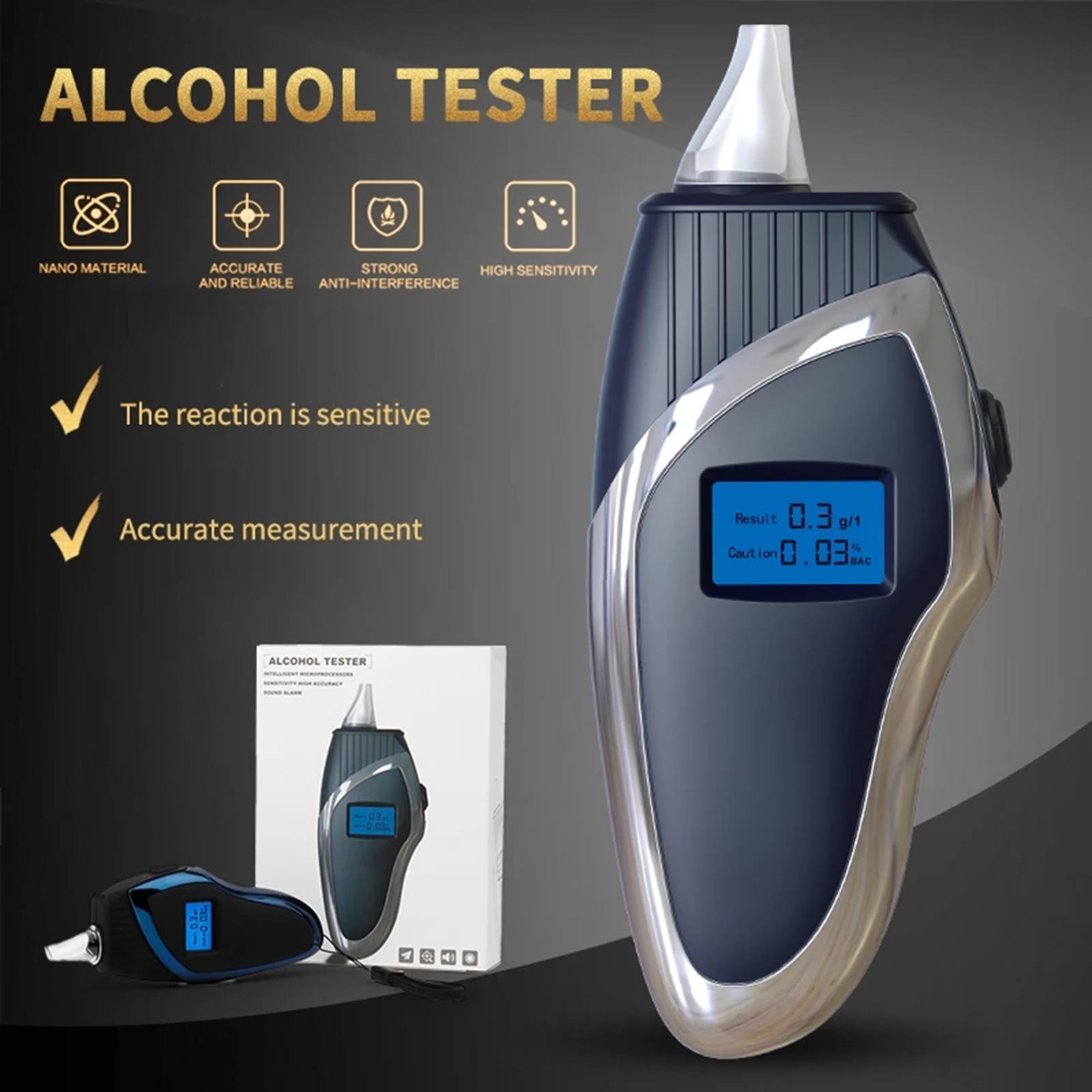 Alcohol Tester Digital Breath Analyzer Personal Use Edge