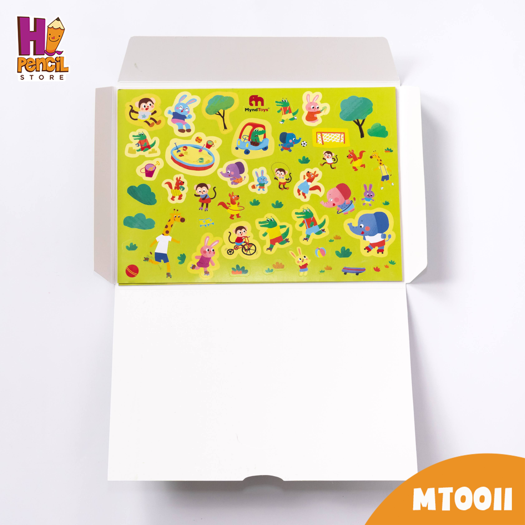 Sticker Dán MyndToys Chủ Đề Thành Phố Metro City