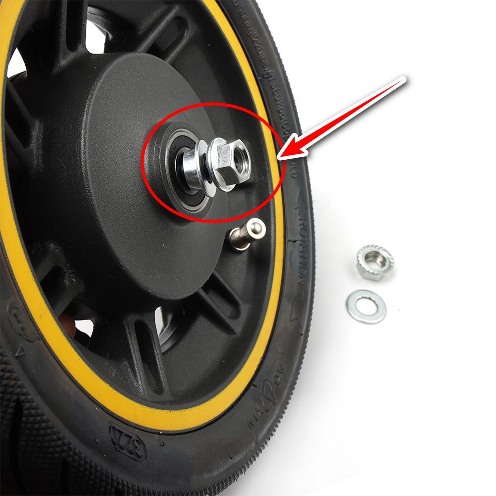 Bánh Trước Ốc Vít Cho Xe Ninebot Max G30 G30D Xe Điện Hạt Vòng Đệm Vòng Thép Các Bộ Phận Lắp Ráp Color: Rear Motor Screws