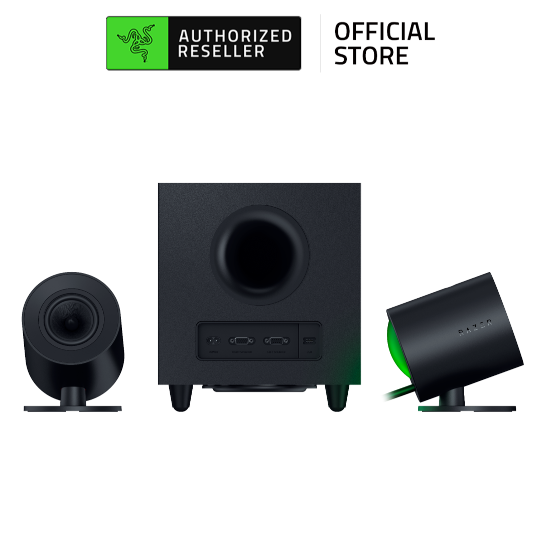 Loa Razer Nommo V2 - 2.1 PC Gaming Speakers toàn dải &amp; Subwoofer có dây (Hàng chính hãng)_RZ05-04750100-R3G1