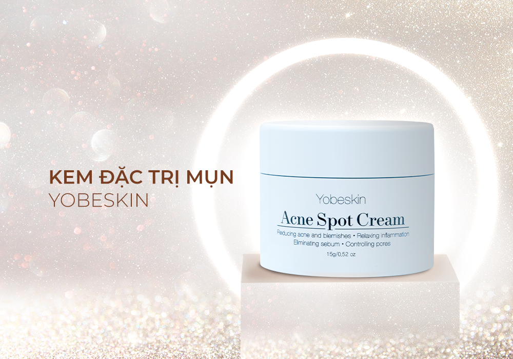 KEM CHẤM MỤN YOBESKIN ACNE SPOT CREAM 15G