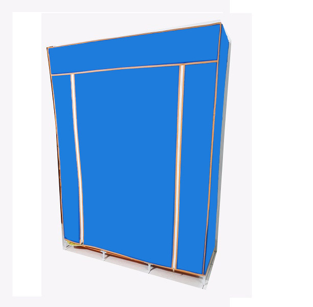 Vỏ tủ vải quần áo chất liệu vải không dệt, kt: 160cmx100cmx42cm,