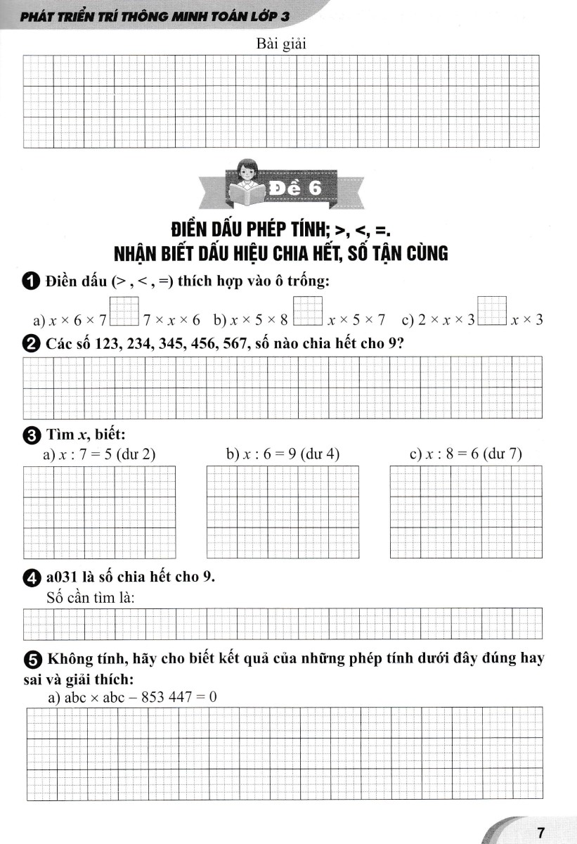 Phát Triển Trí Thông Minh Toán Lớp 3 (Biên Soạn Theo Chương Trình Giáo Dục Phổ Thông Mới - ND)