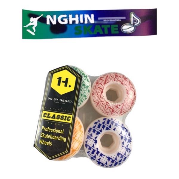 Bánh Ván Trượt DoByHeart Colorful 52mm 101a Classic Wheels Pack