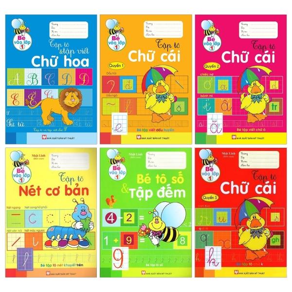 Combo Bộ Bé Vào Lớp 1  (Bộ 6 Cuốn)