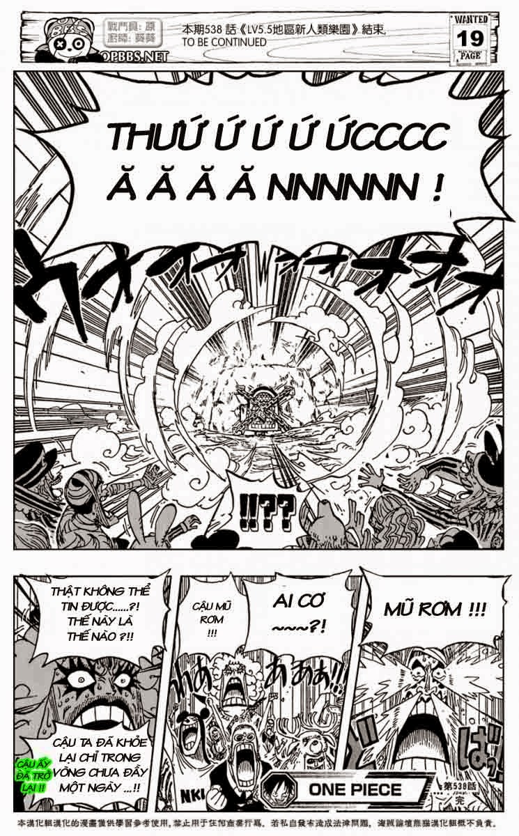 One Piece Chapter 538 - Trang 20