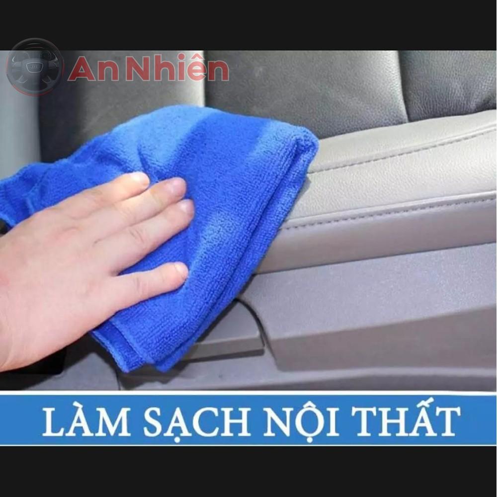 Combo 5 Khăn Vi Sợi 40*60CM - Khăn Lau Xe chuyên dụng cho Ô tô Xe máy - Khăn Lau Gia Đình, Salon