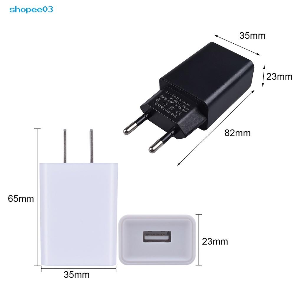 Bộ Sạc Điện Thoại Mini 5v 2a Usb Tốc Độ Cao Chống Nhiễu Cho Văn Phòng