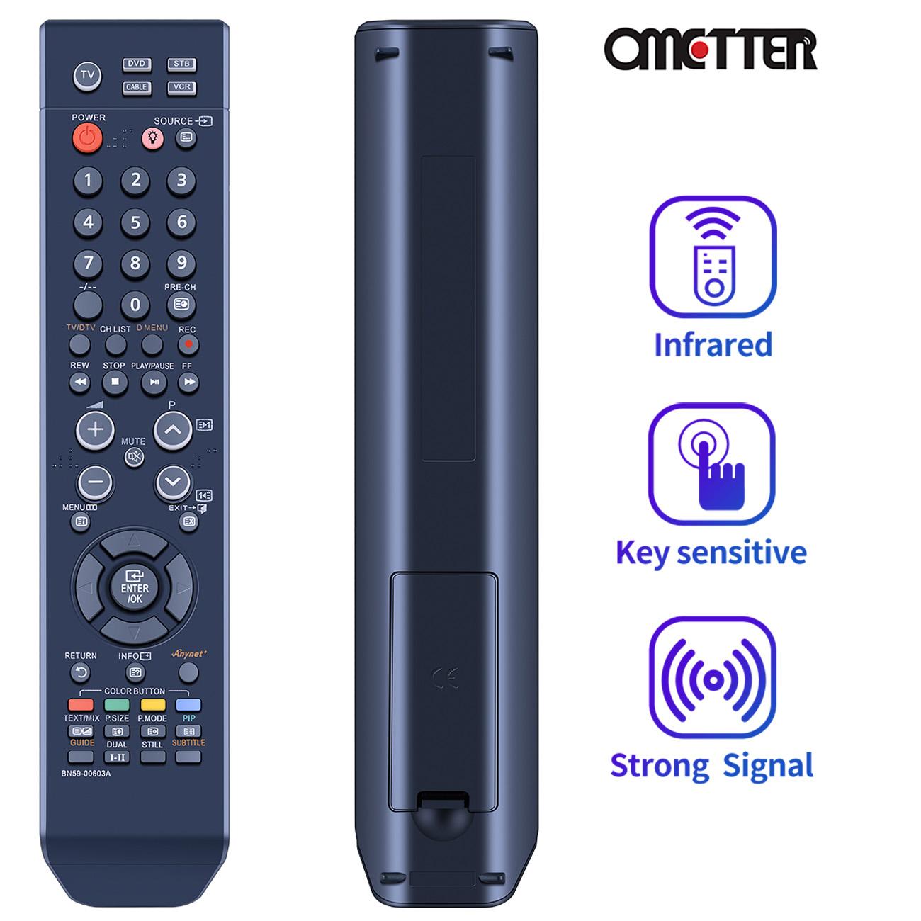 BN59-00603A BN59-00598A BN59-00516A BN59-00611A cho Samsung Universal LCD TV điều khiển từ xa LE32R52 HPS6373 HPT4234 HPS5053 HPS5