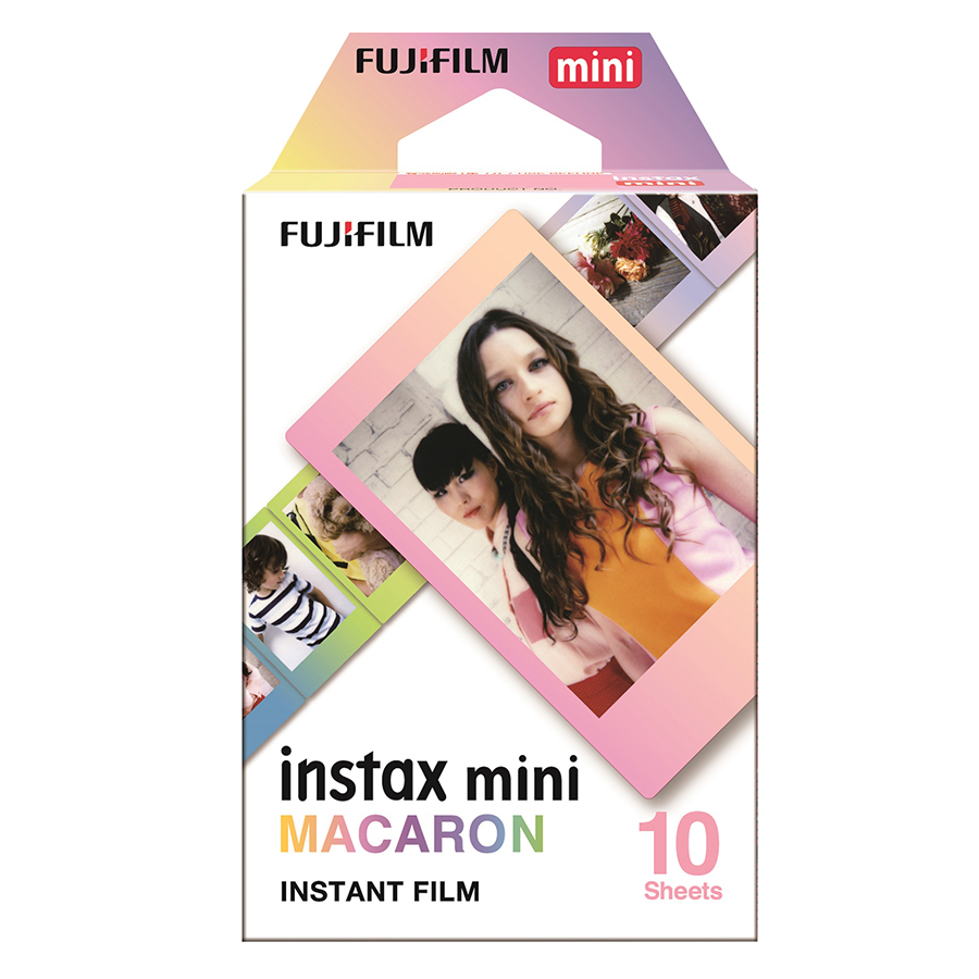 Hộp Film Fujifilm Mini 10 Tấm Macaron - Hàng Chính Hãng