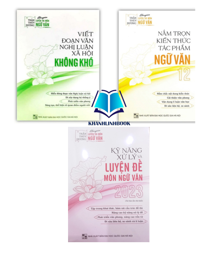 Sách - Combo 3c chuyên luyện thi môn ngữ văn