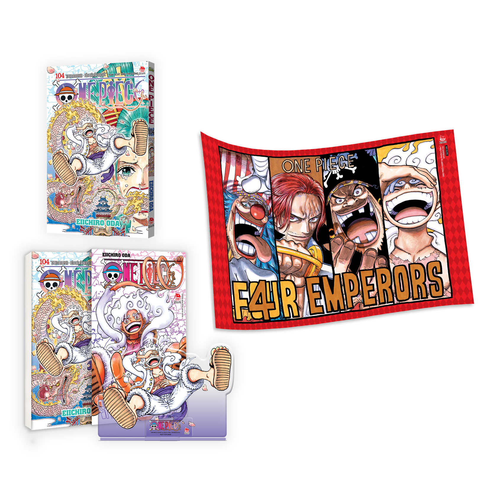 One Piece Tập 104 (Bản Bìa Gập): “Kozuki Momonosuke - Tướng Quân Của Wano Quốc”