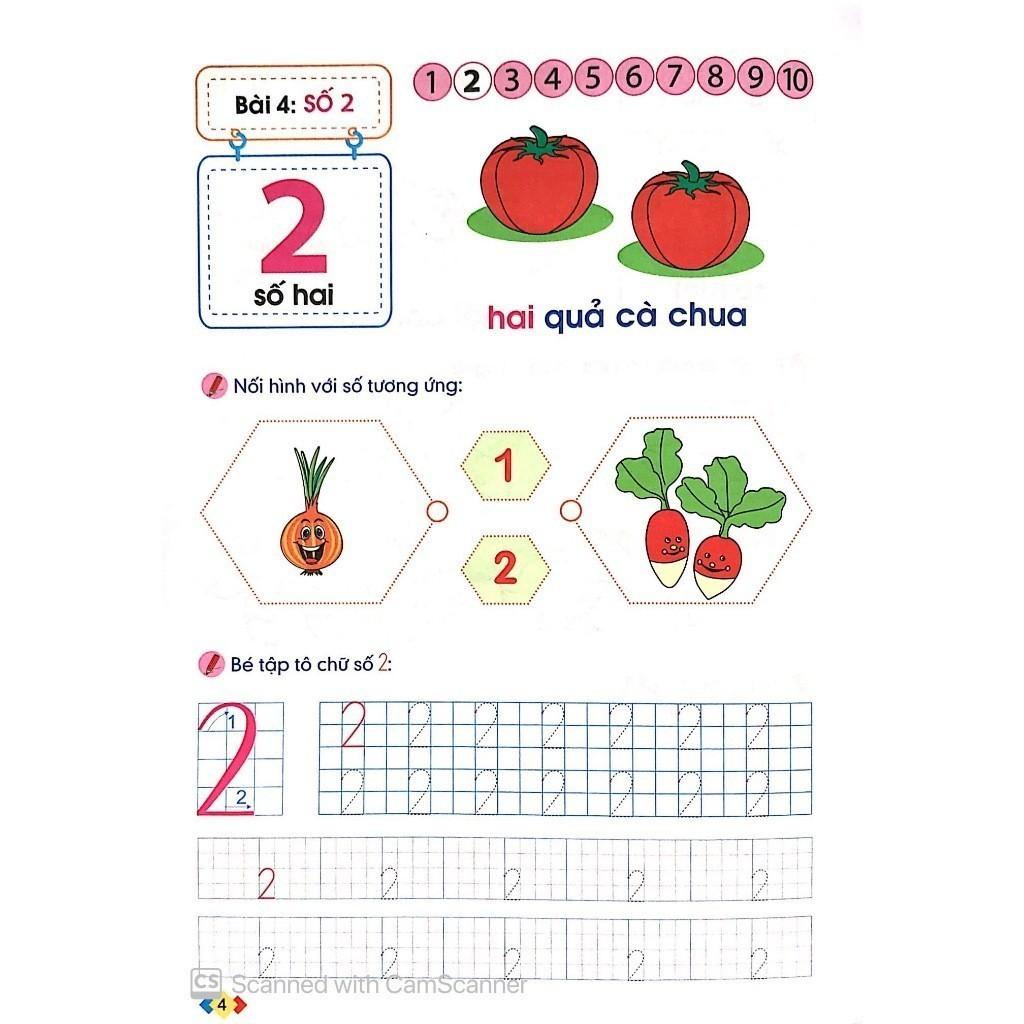 Bé Làm Quen Với Toán - Dành Cho Trẻ 5 - 6 Tuổi - Bản Quyền