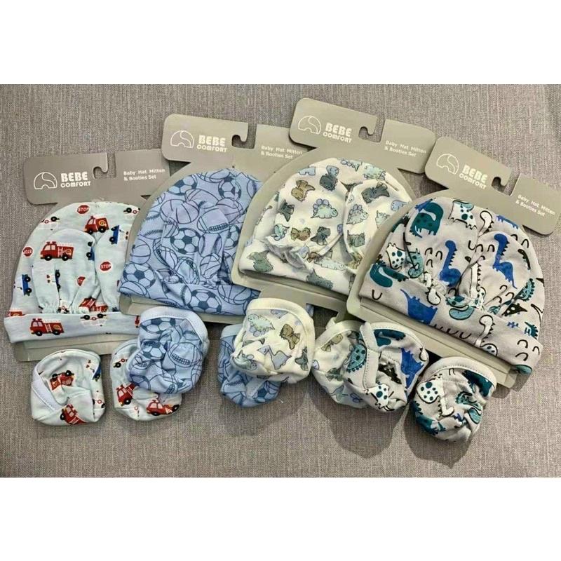 Set bao tay chân mũ sơ sinh của Bebe Comfort