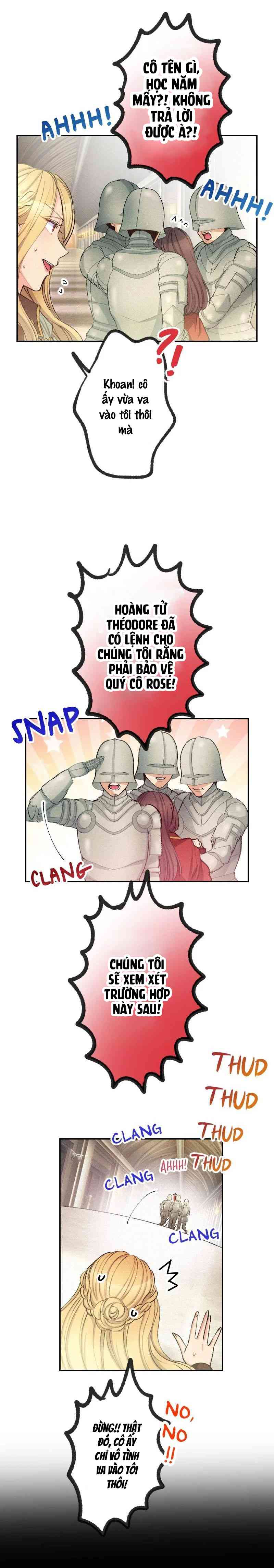 Sức Nóng Của Nữ Phản Diện Được Tái Sinh chapter 28.1 - Trang 5