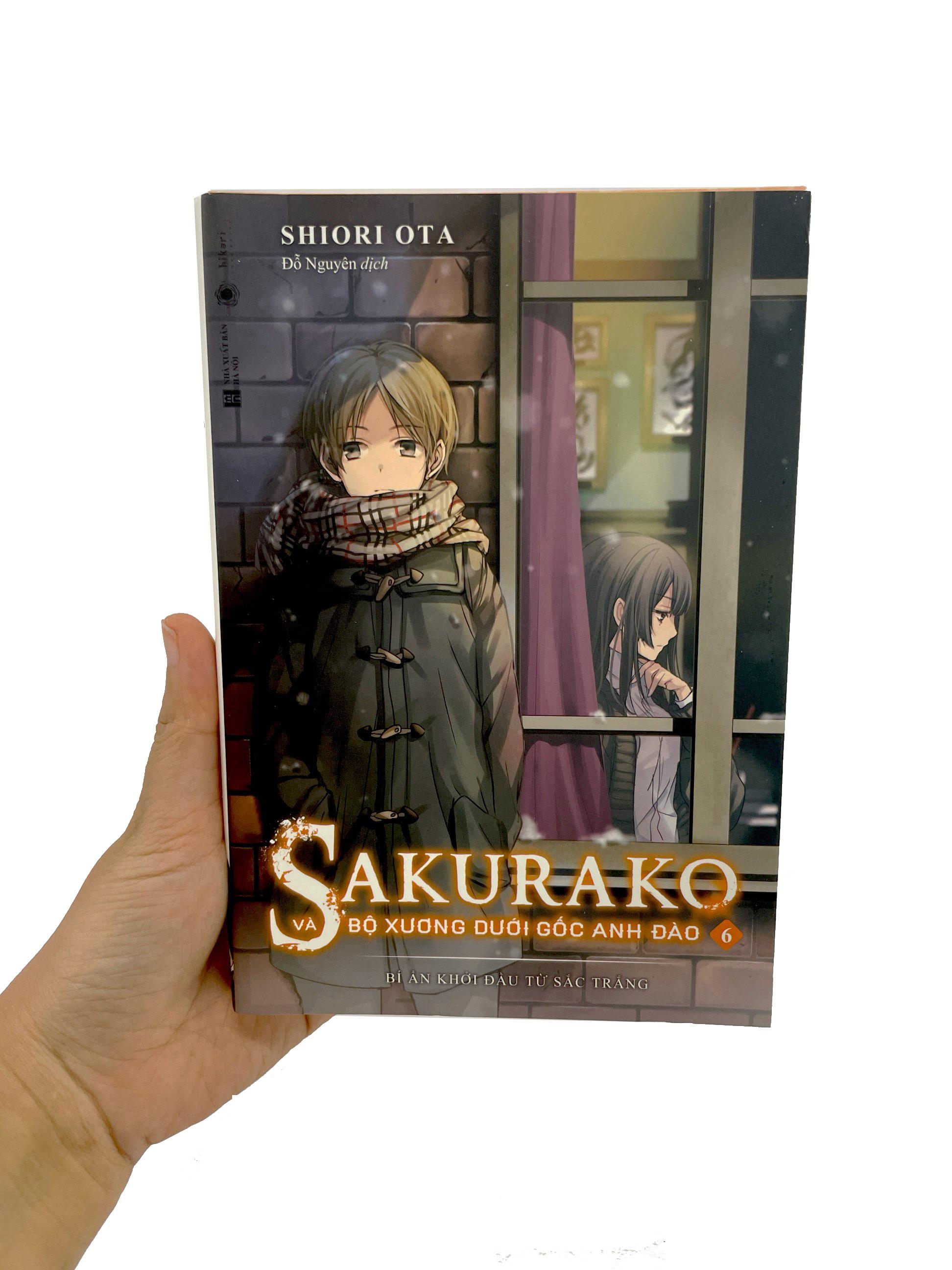 Sách Sakurako Và Bộ Xương Dưới Gốc Anh Đào 6 - Bí Ẩn Khởi Đầu Từ Sắc Trắng (Tặng Kèm Bookmark)