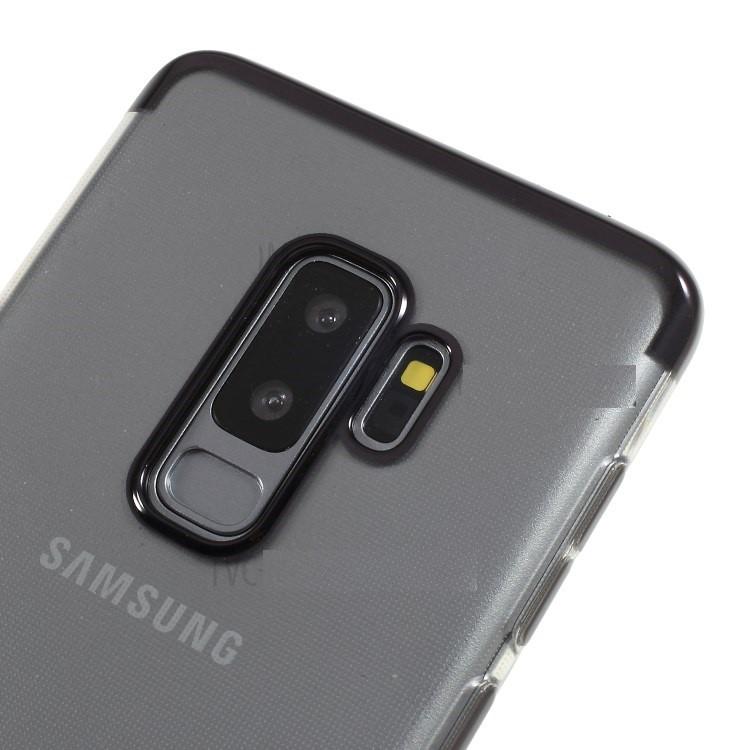 Ốp lưng dành cho Samsung S9/S9 plus dẻo trong viền màu chính hãng Sulada