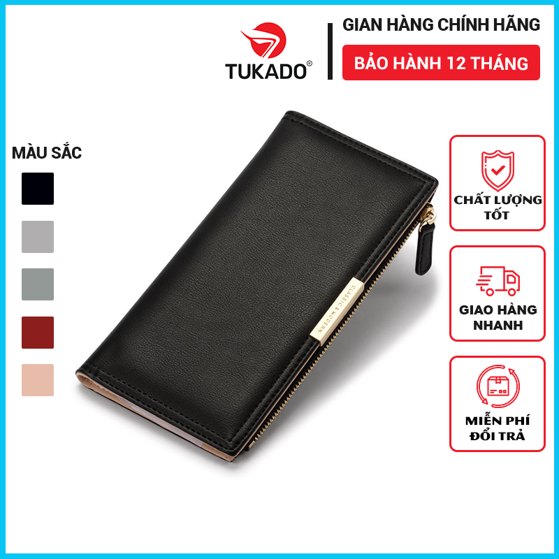 Ví Nữ Dài Cầm Tay Chính Hãng TAILIAN Dáng Basic Sang Trọng Thanh Lịch Da Cao Cấp Cực Đẹp Giá Rẻ TL08