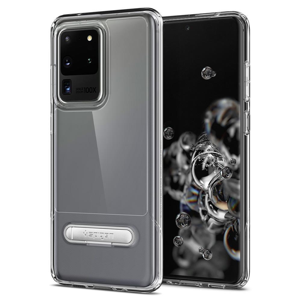 Ốp lưng Spigen Galaxy S20 Ultra Case Slim Armor Essential S- Hàng chính hãng