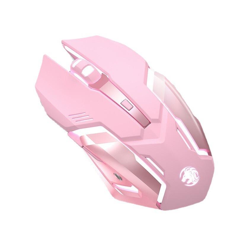 Thuận lợi nhất không dây bluetooth sạc chuột chế độ kép tắt tiếng thể thao điện tử trò chơi cơ khí thiết bị ngoại vi chuột tại nhà văn phòng