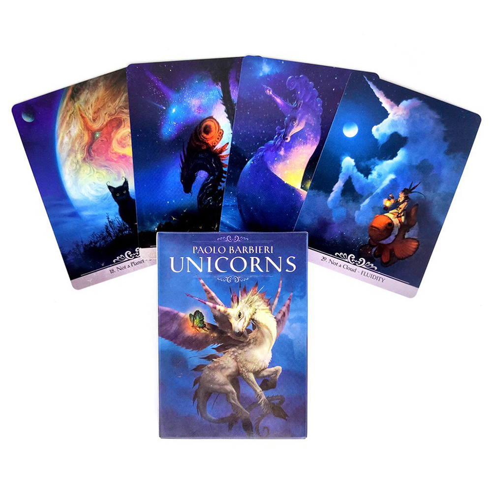 Bài Oracle Barbieri Unicorns Oracle Tặng Đá Thanh Tẩy