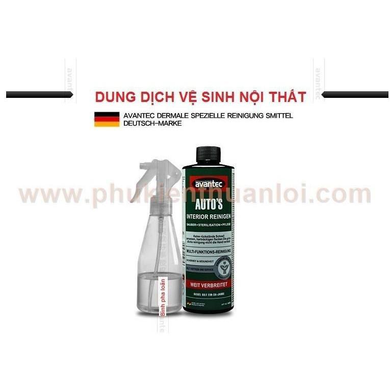 EuroQuality Bình xịt vệ sinh full nội thất ô tô Avantec công nghệ Đức (470ml).. Hàng hot cho mấy anh tài xế !!!