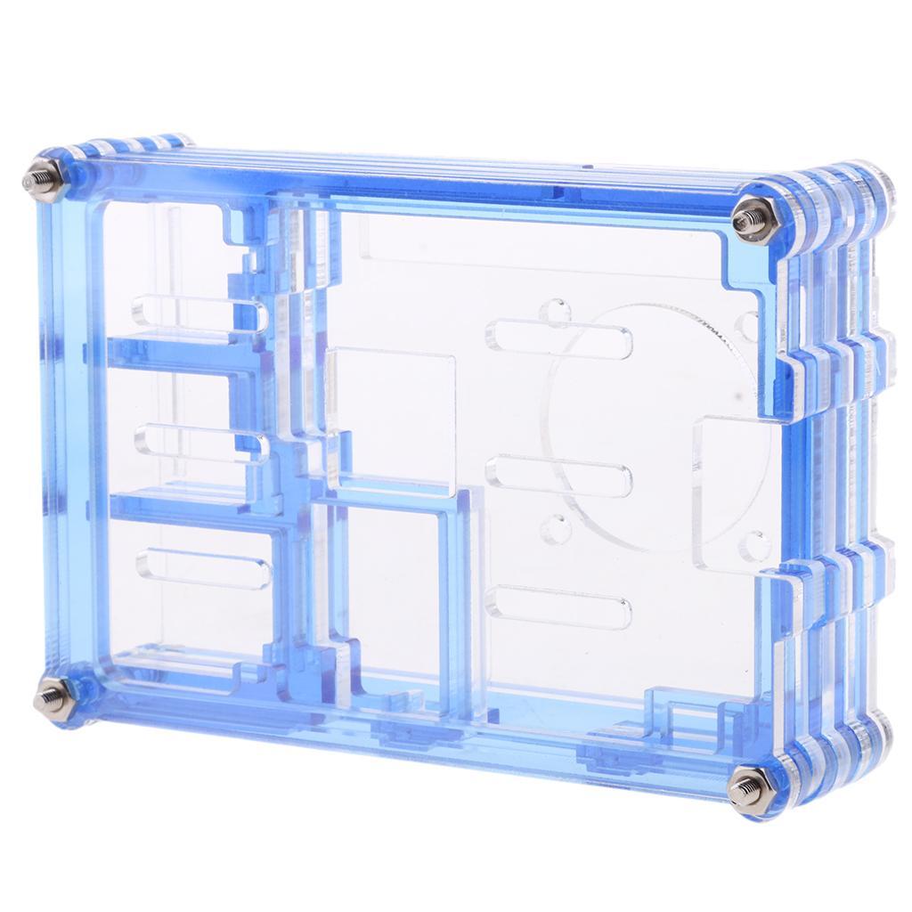 2x 9 Acrylic Panels PC Case Cover for Raspberry Pi 3,Pi 2 B & Pi Model B+