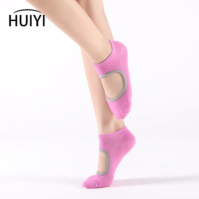 Vớ Yoga - Phụ kiện kẹp ngón chân chống trượt Vớ chống trượt cho Pilates, Ballet, Barre, Dance, Tập luyện chân trần tại bệnh viện Color: Skin Color Size: EUR 35-40 US 4.5-8.5