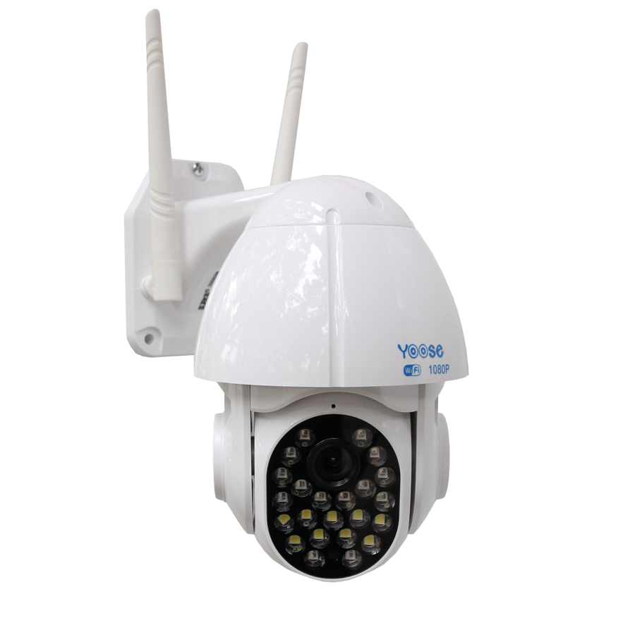 Camera Yoosee D23S PTZ 2.0 Mpx ngoài trời 23 led, 2 râu, đàm thoại 2 chiều, hỗ trợ thẻ nhớ lên tới 128G,  cảnh báo chống trộm- Hàng nhập khẩu