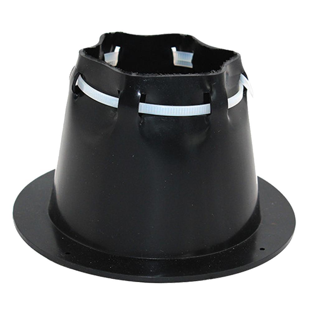 Fully Open Cable Boot 4.5" Rubber with Cable Tie Replacement
