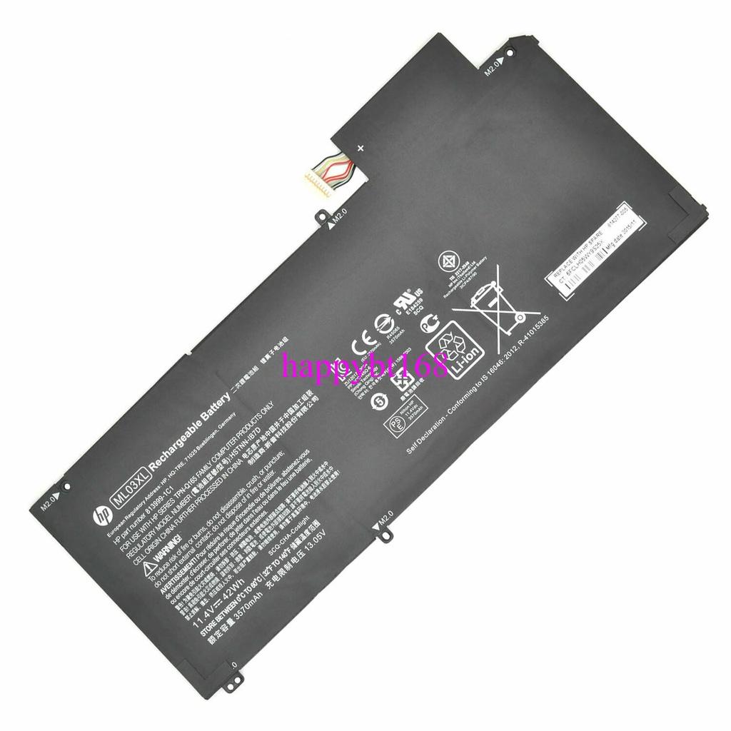 Pin Dùng Cho Laptop HP Spectra X2 12-A ML03XL Battery Original 42Wh