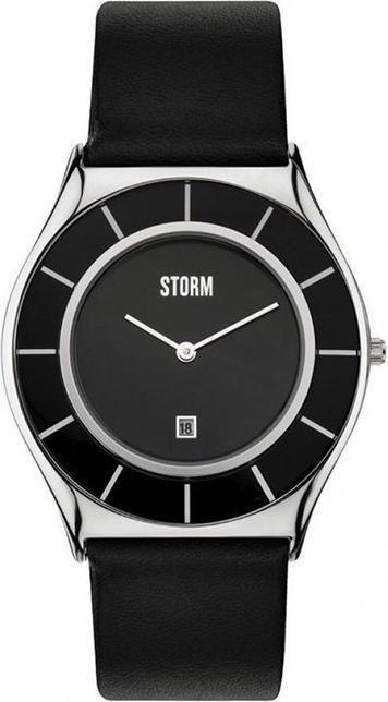 Đồng hồ đeo tay hiệu STORM SLIMRIM BLACK
