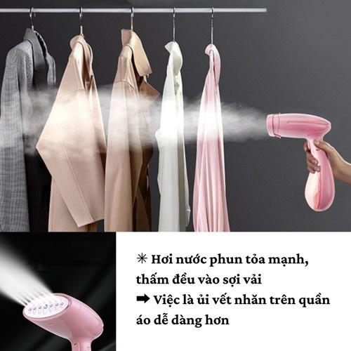 Bàn là hơi nước mini, là phẳng quần áo với 3 phút.