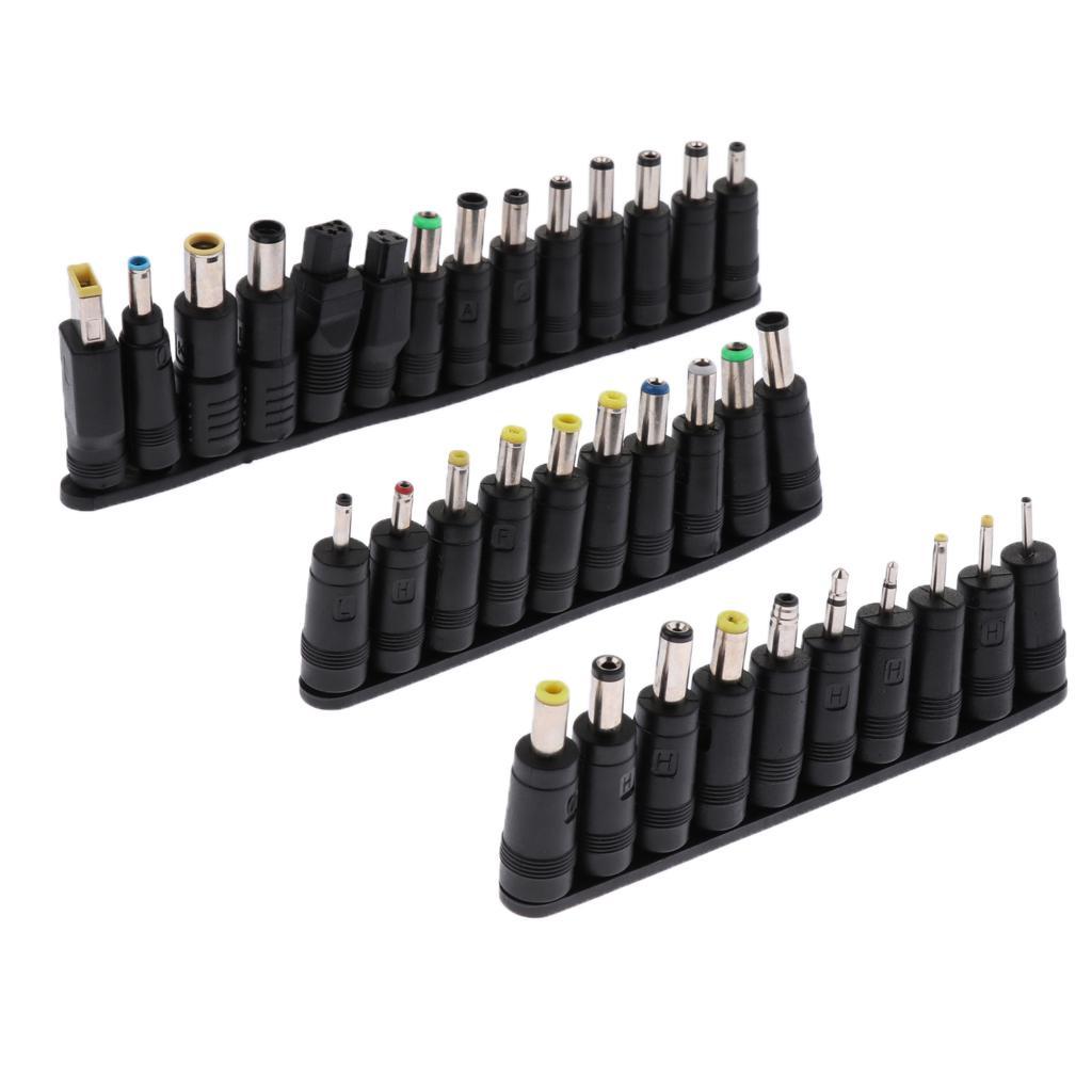 34pcs Universal DC Power  Multi-Type AC Power Adapter Connector