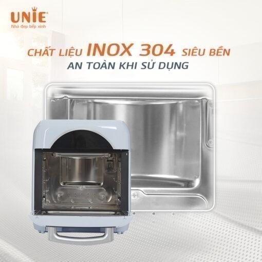 Nồi chiên hơi nước UNIE Steam Color công suất 1800W dung tích 15L - Hàng chính hãng