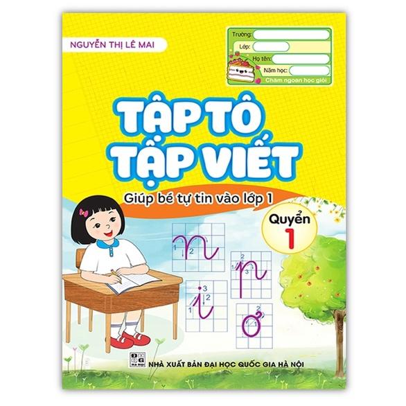 Sách - Combo 3 quyển Tập Tô Tập Viết - Giúp bé tự tin vào lớp 1